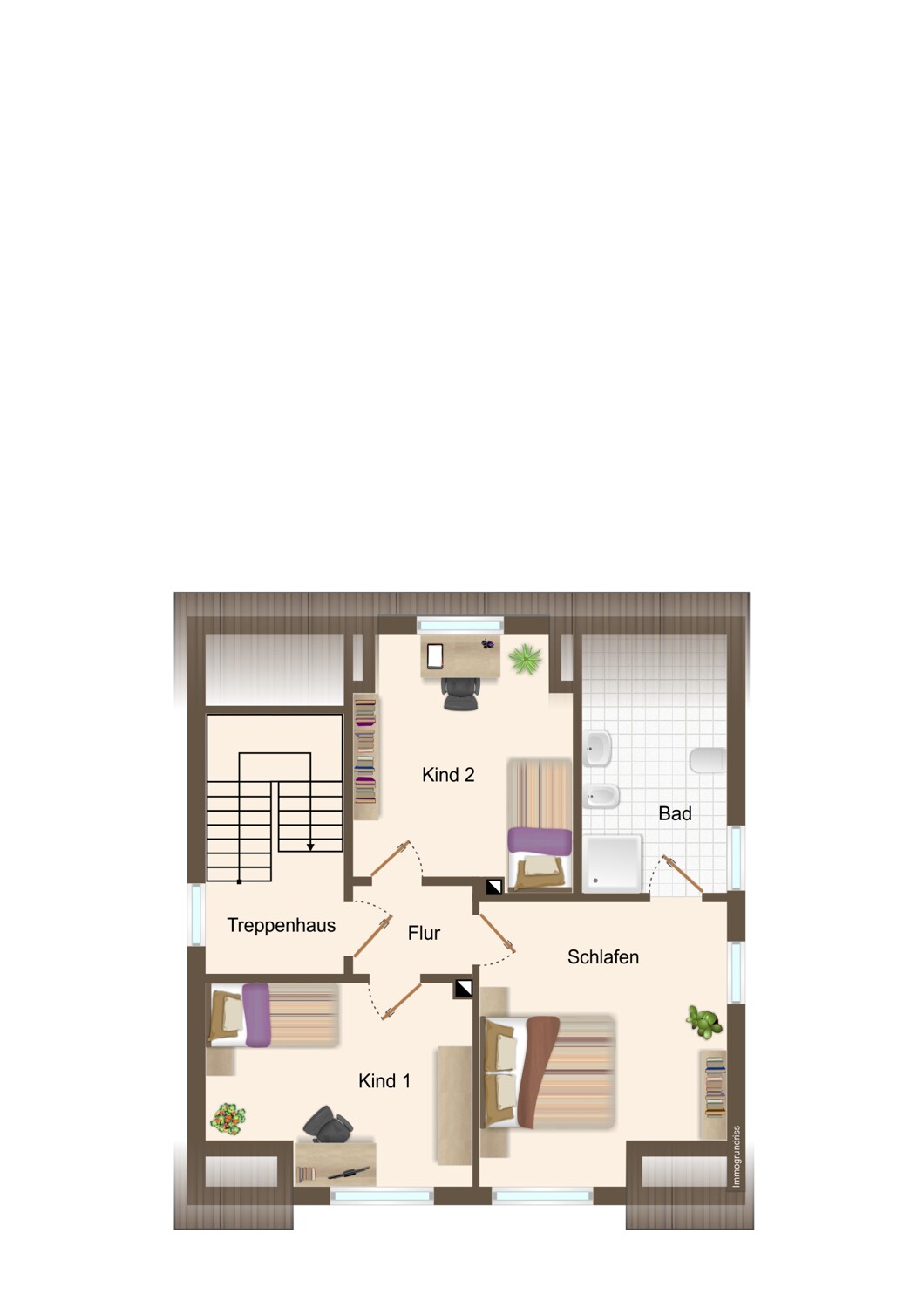 Grundriss Obergeschoss